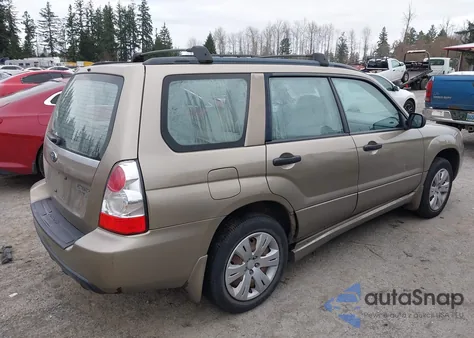 2008 Subaru Forester 2.5X z USA, uszkodzony, nr VIN JF1SG63618H709451